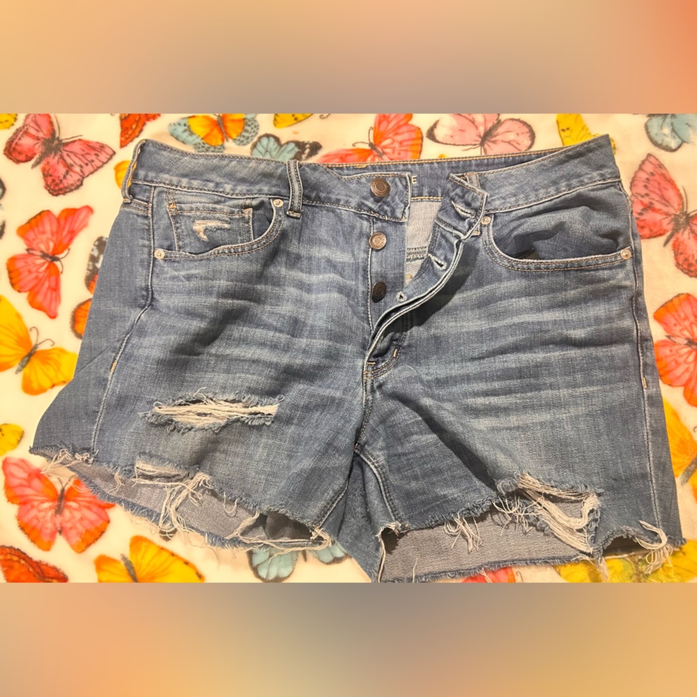 American Eagle Outfitters Blue Denim Shorts